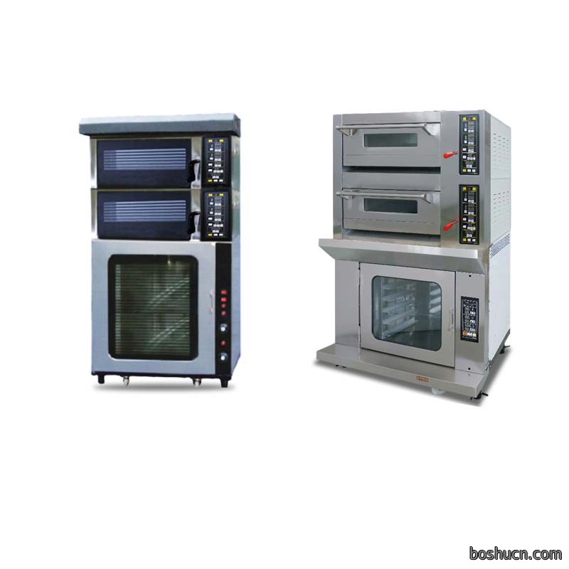 三麦SUN-MATE组合炉商用SEC-2Y-P两层四盘上烤下醒一体机烤箱面包发酵箱